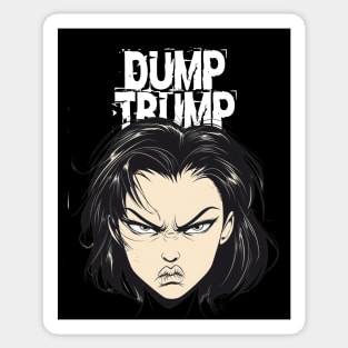 Dump Trump: American Women Sticker
